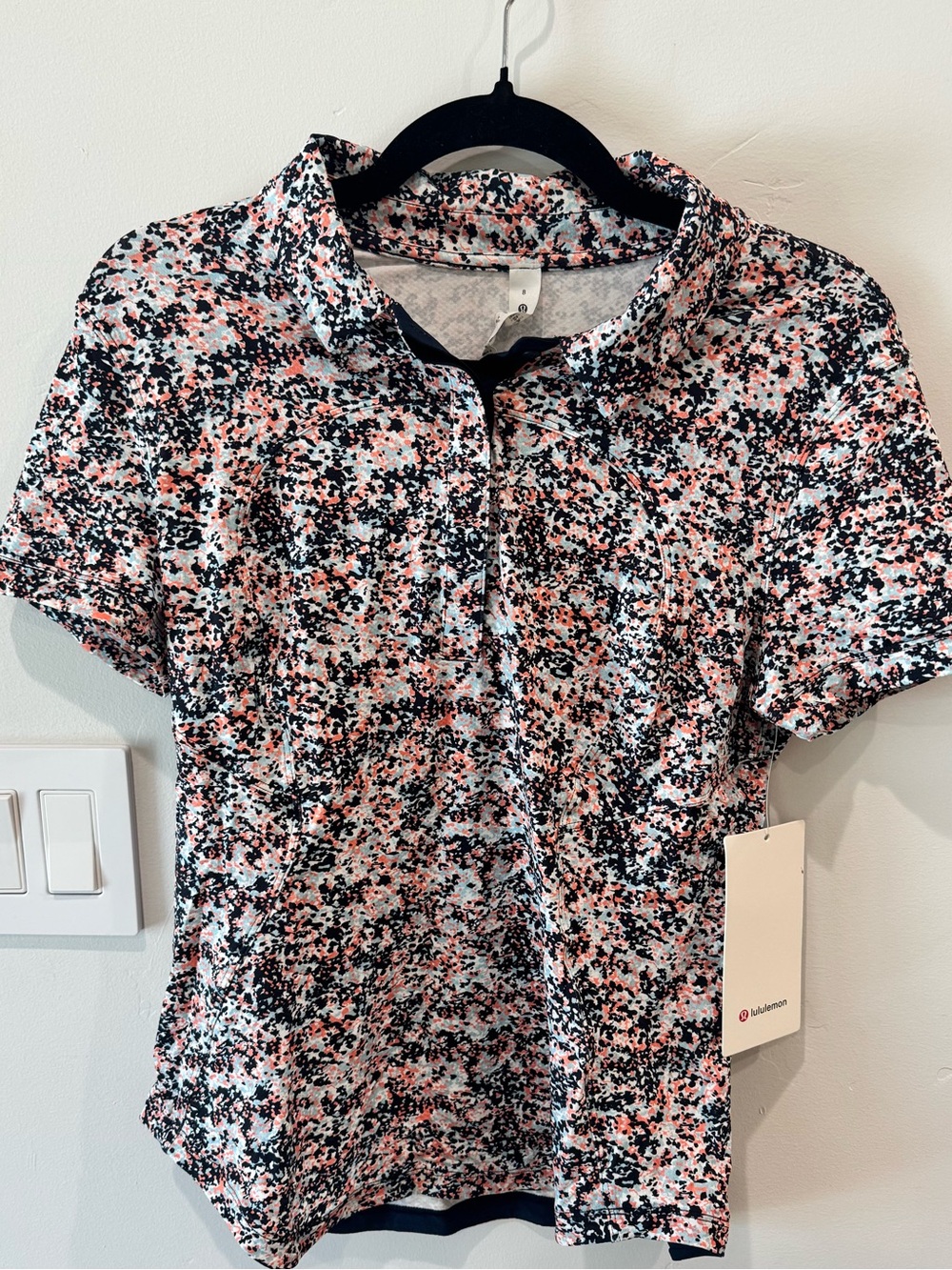 Lululemon Short Sleeve Polo